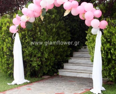 Γάμος τροπικός και βάπτιση με flamingo στο Κτήμα Γκούντα